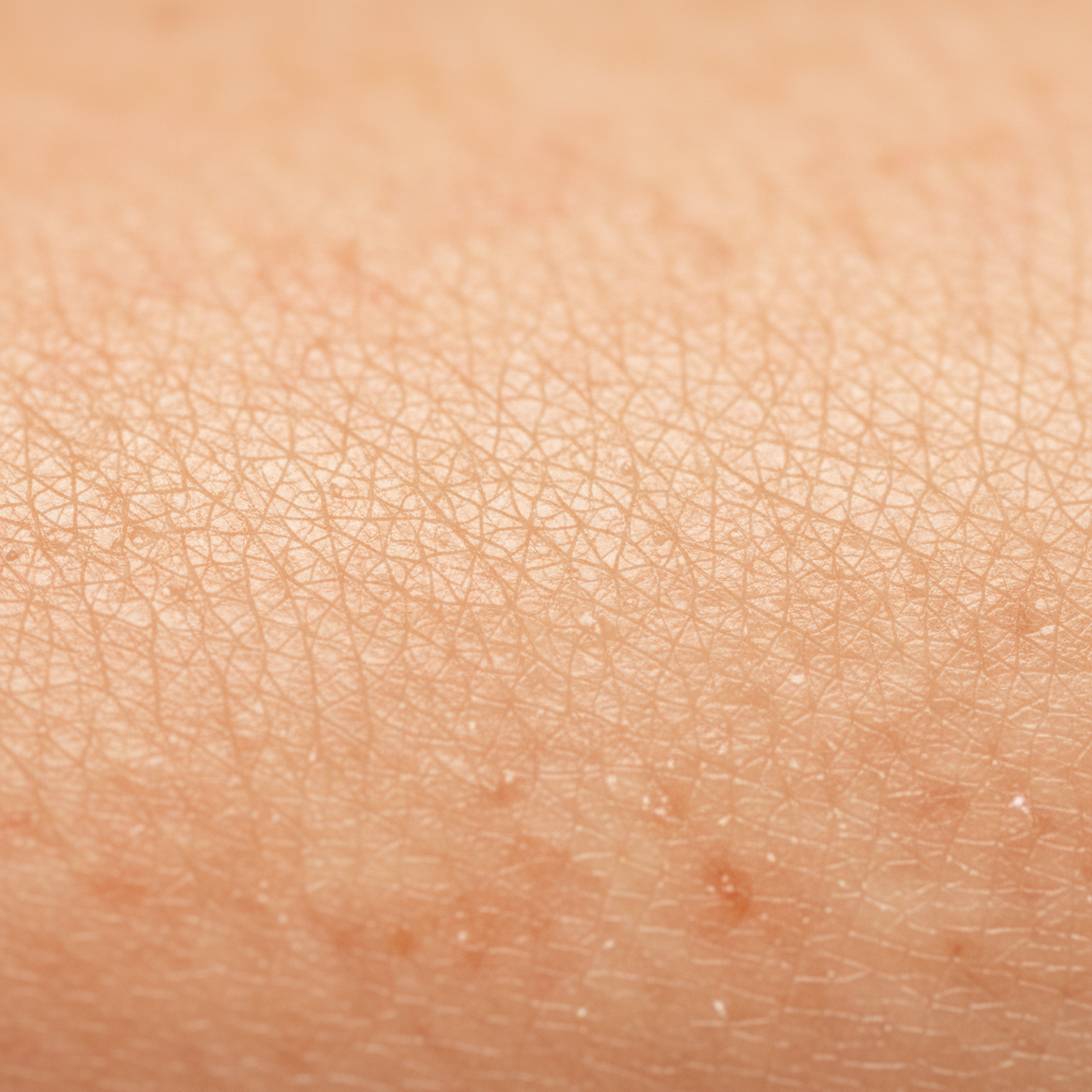 Skin biology close-up